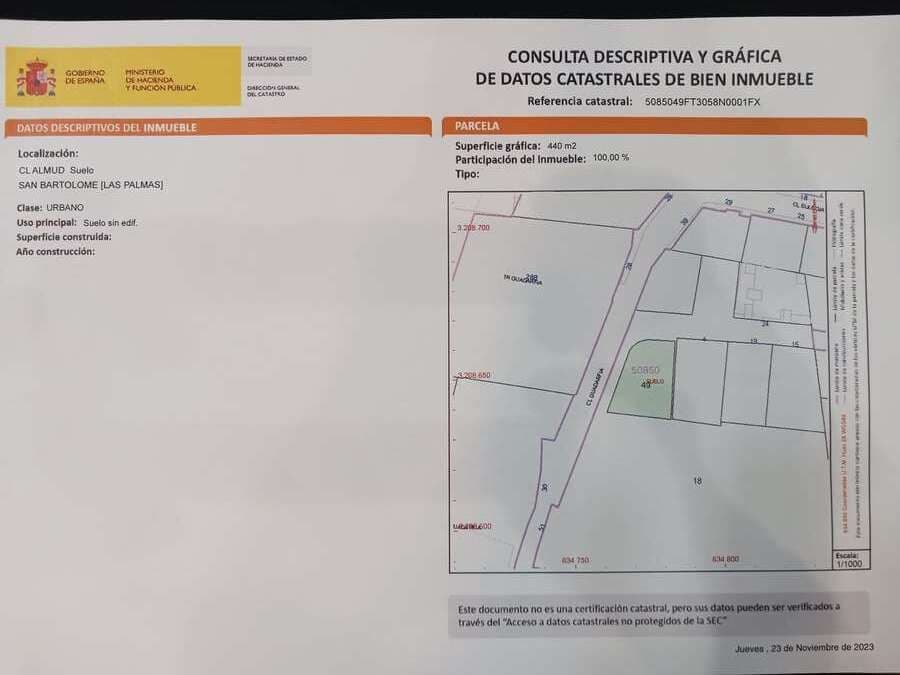 Imagen 2 de la propiedad Terreno en San Bartolomé